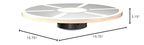 Amazon Basics Wood Wobble Balance Trainer Board