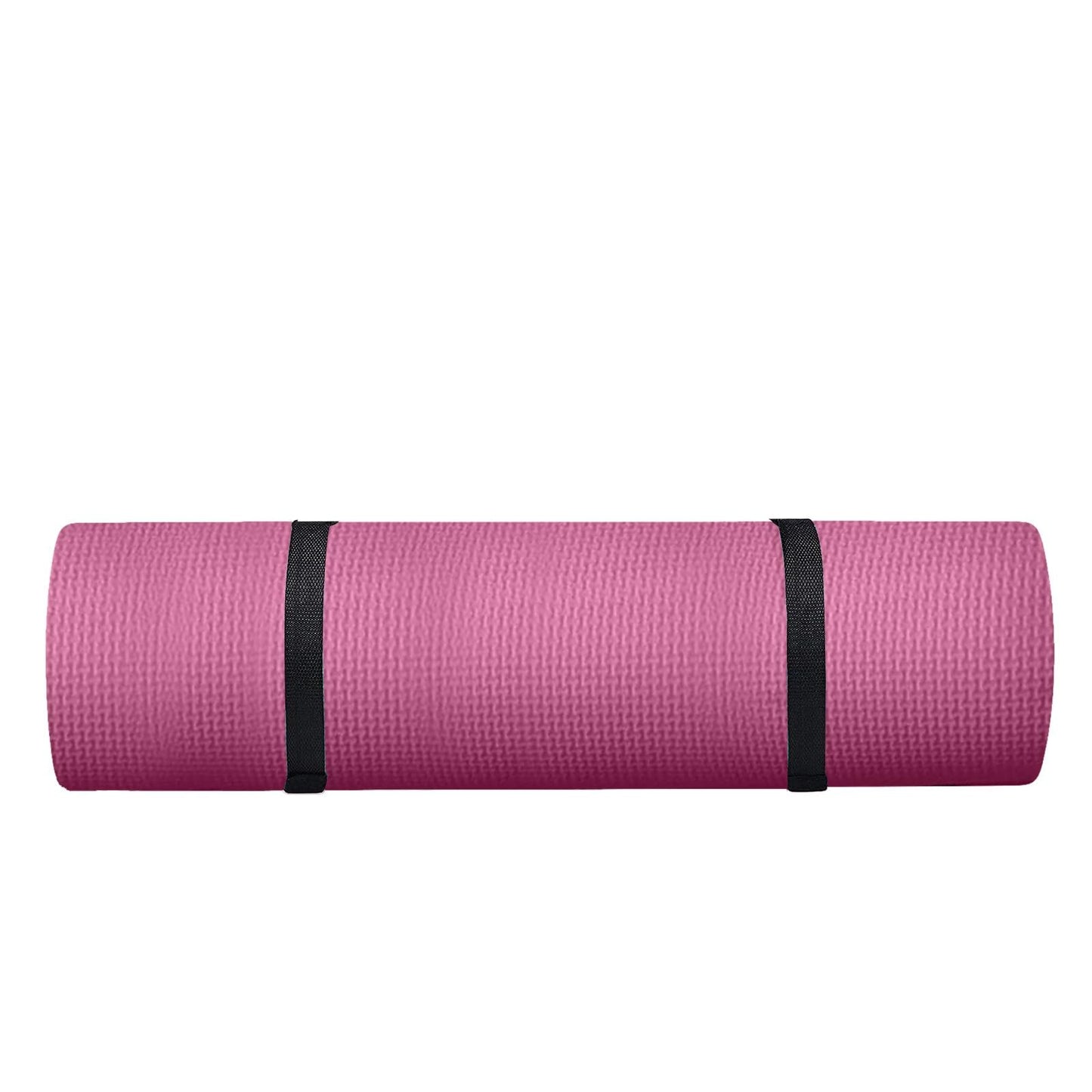 Yoga Mat,2025 New Upgrade 5mm Thick Non Slip High Density Anti-Tear Exercise Mat with Carrying Strap,Hot Yoga Mat for Workouts,Gym,Fitness,Floor,Stretching,Home Yoga,Pilates