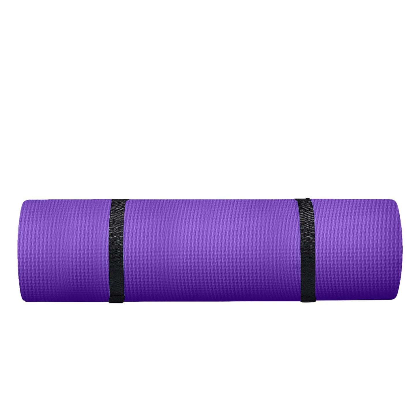 Yoga Mat,2025 New Upgrade 5mm Thick Non Slip High Density Anti-Tear Exercise Mat with Carrying Strap,Hot Yoga Mat for Workouts,Gym,Fitness,Floor,Stretching,Home Yoga,Pilates