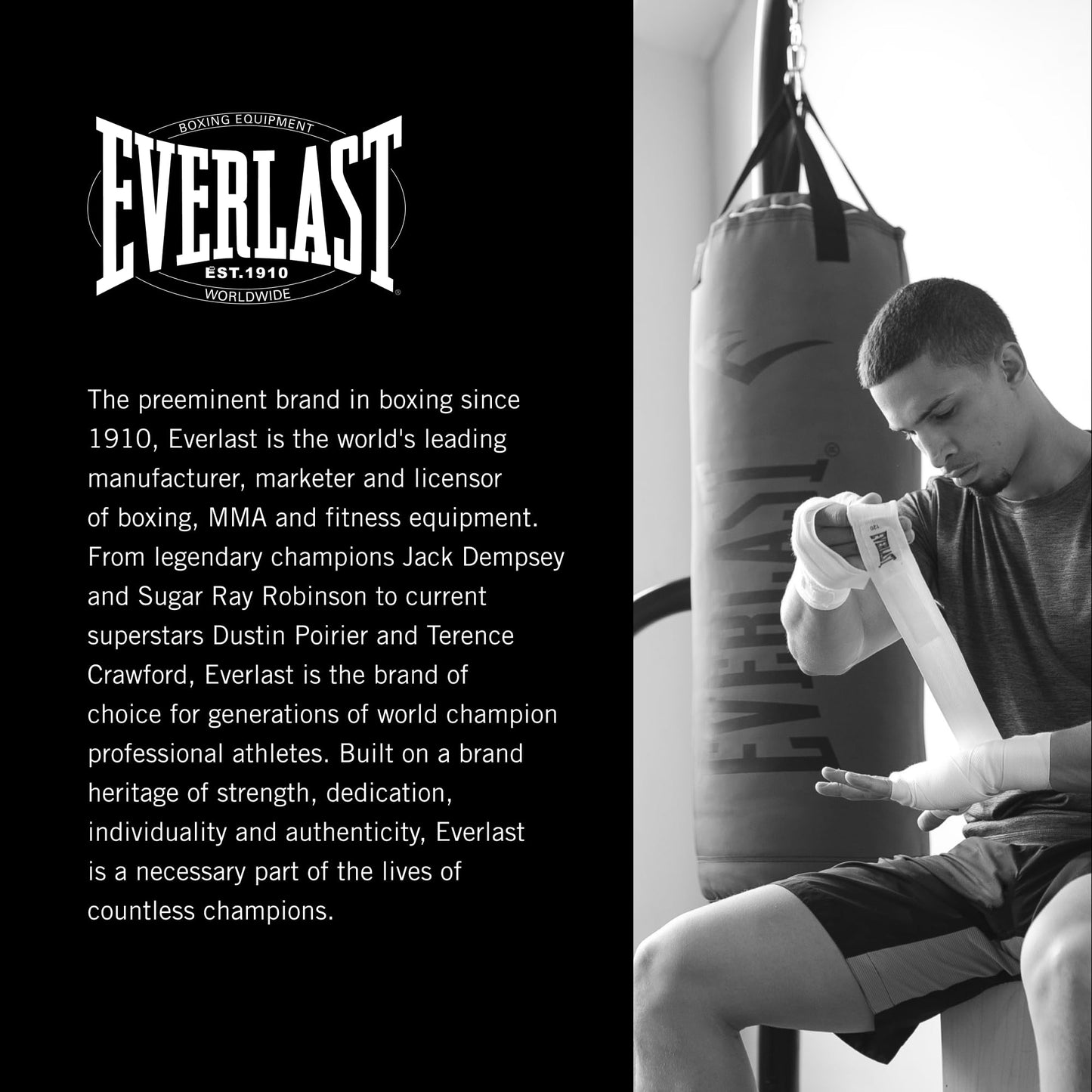 Everlast Elite 2 & Prime Punching Bag – Durable PVC Boxing Bag & Equipment for MMA, Kickboxing, Muay Thai, Home Gym Training