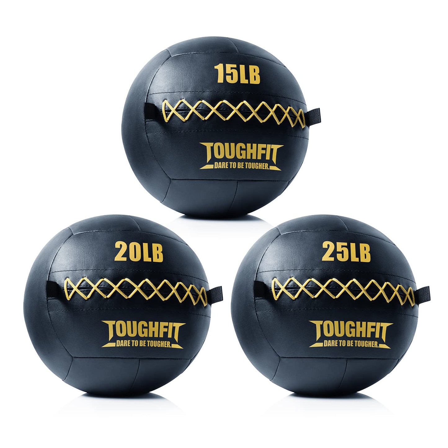 Soft Wall Ball - Medicine Ball Set for Cardio Fitness Exercise - Weighted Med Ball for Strength and Conditioning Exercises, Cross Training Lunge, and Partner Toss