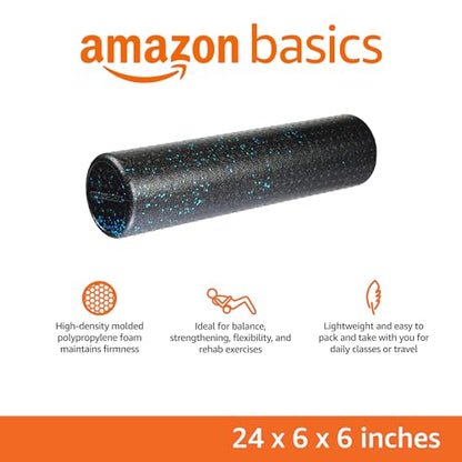 Amazon Basics High Density Foam Roller for Exercise and Recovery