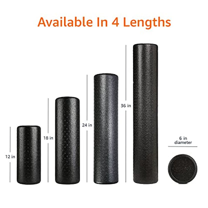 Amazon Basics High Density Foam Roller for Exercise and Recovery