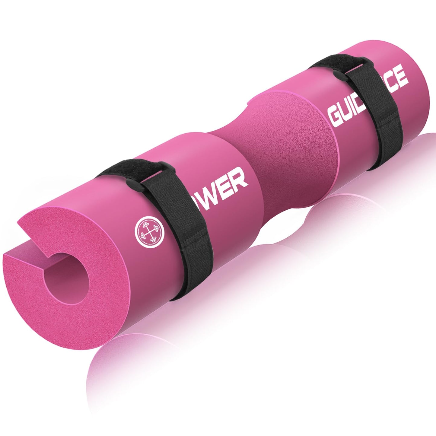 POWER GUIDANCE Barbell Squat Pad - Neck & Shoulder Protective Pad - Great for Squats, Lunges, Hip Thrusts, Weight Lifting & More - Fit Standard and Olympic Bars Perfectly