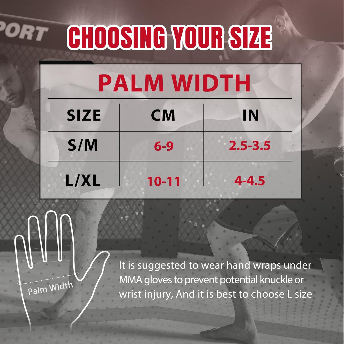 LIBERLUPUS MMA Gloves for Men – Kickboxing, Muay Thai, Light Sparring& Heavy Bag Training Gloves – Open Palm Martial Arts Gloves