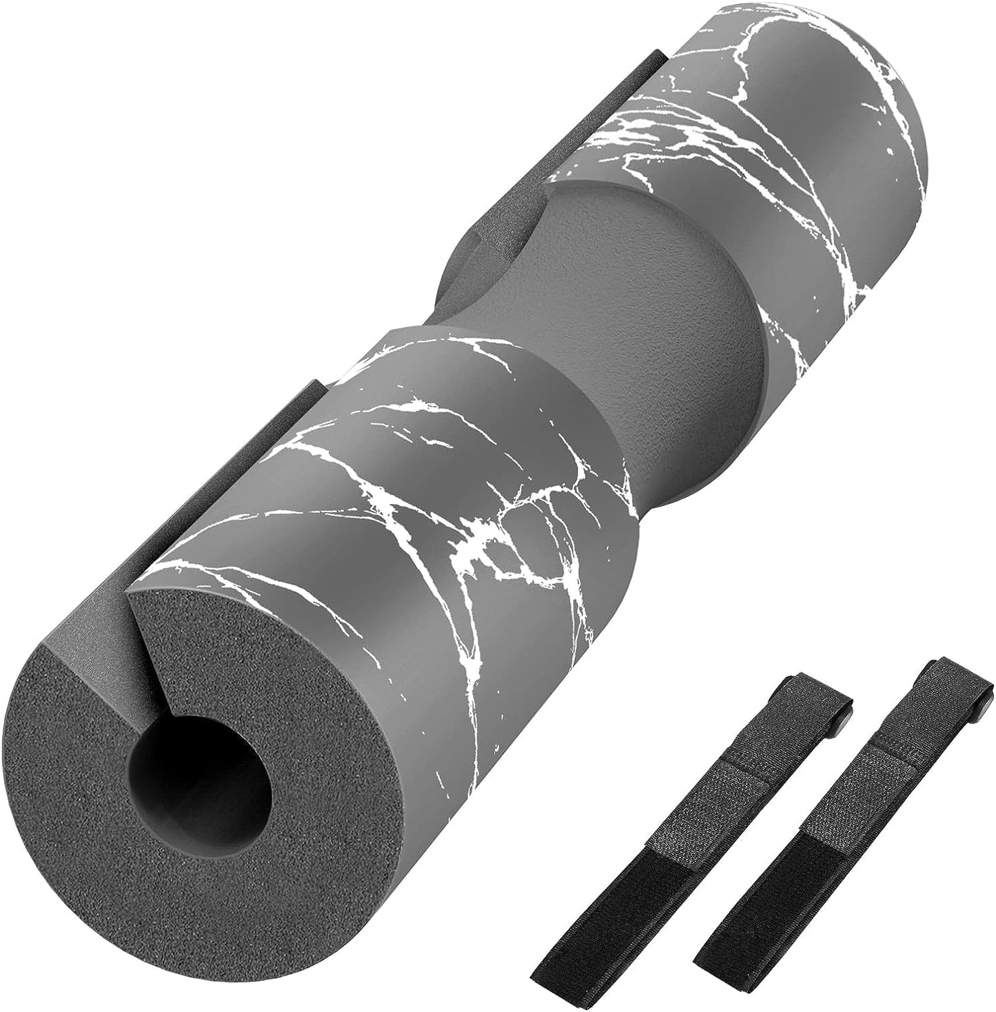 POWER GUIDANCE Barbell Squat Pad - Neck & Shoulder Protective Pad - Great for Squats, Lunges, Hip Thrusts, Weight Lifting & More - Fit Standard and Olympic Bars Perfectly