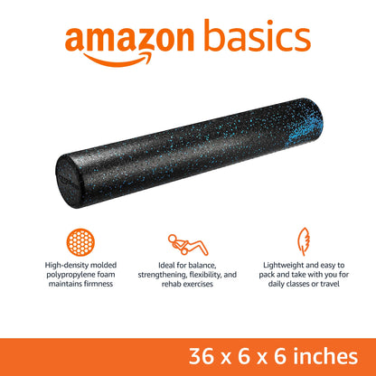 Amazon Basics High Density Foam Roller for Exercise and Recovery